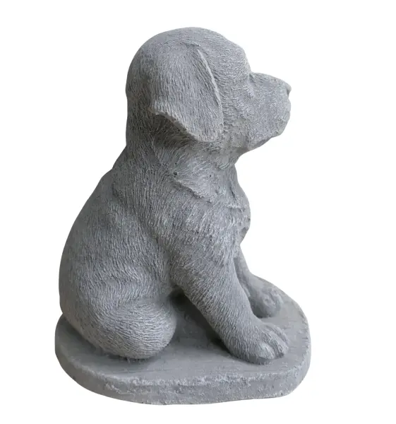 Product image 7 of the product “Milo - Seated Dog, 18cm H | cast stone ”